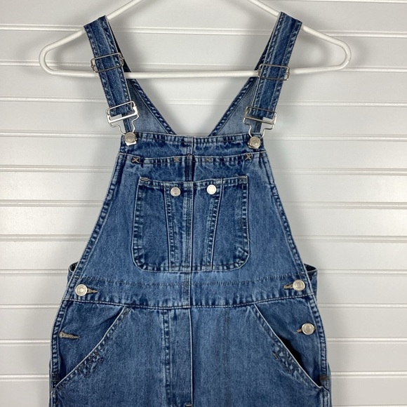 - Modern Edge Large Denim Bib Carpenter
Overalls Jumpsuits tiger embroidered - Picture 3 of 11